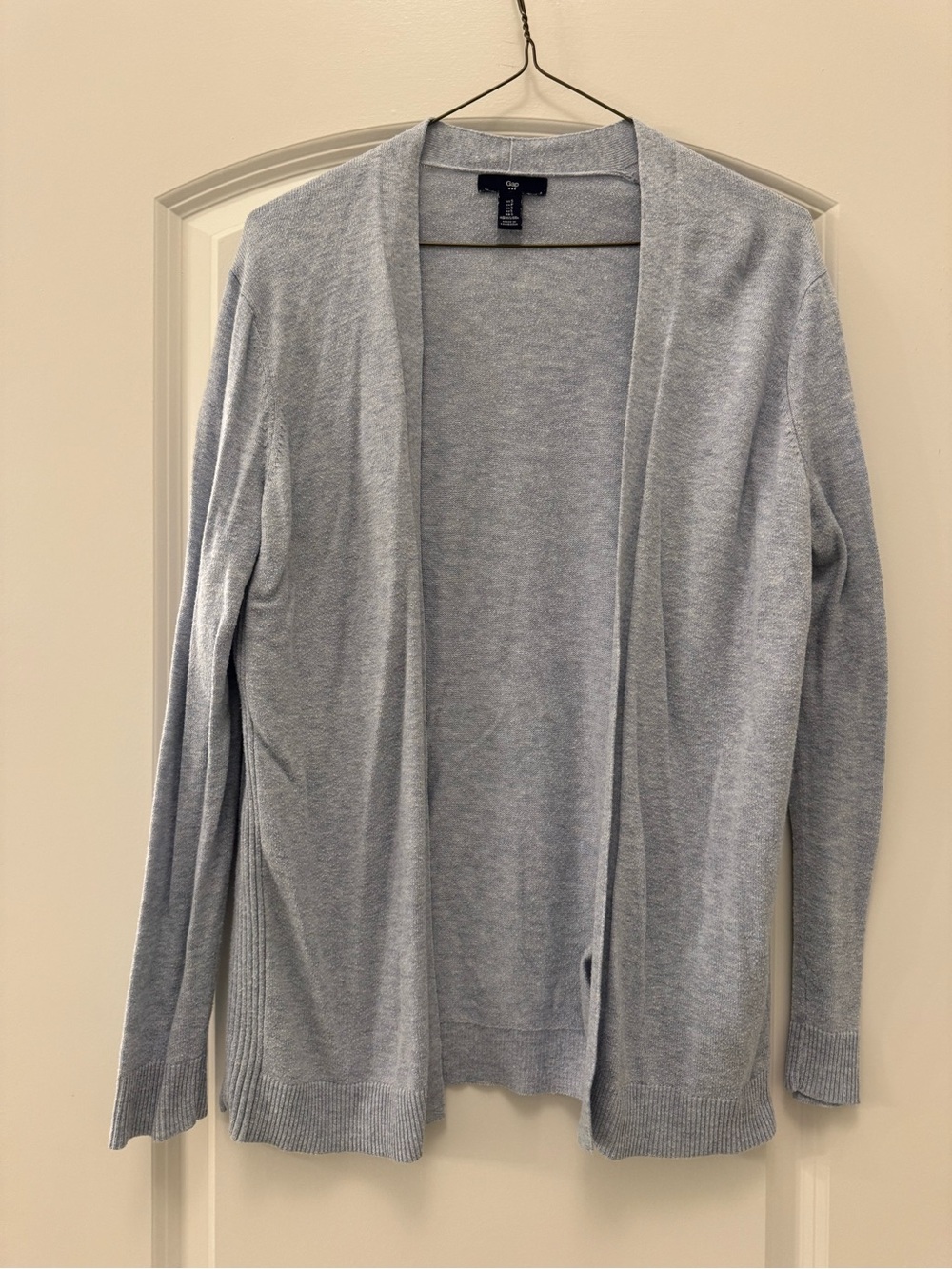 Old Navy Pale Blue Open-Front Women's Cardigan
